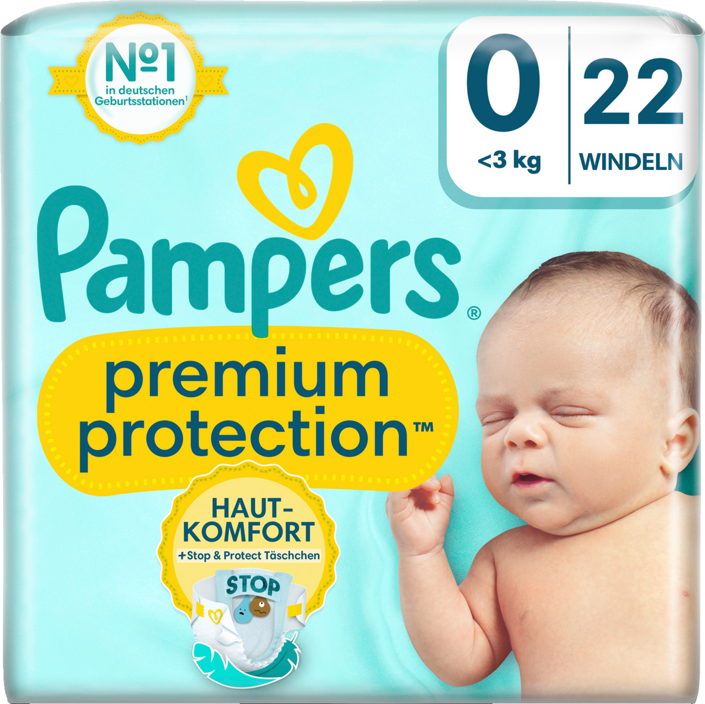 Pampers Premium Protection T0 Micro <3kg 6x22 pz
