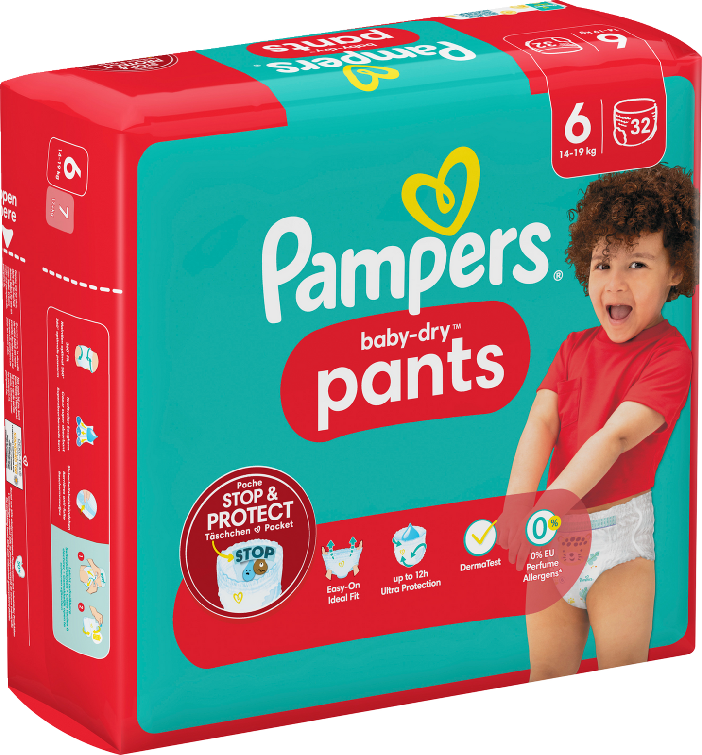 Pampers Baby Dry Pants T6 XL 15+ Kg (3x32 pz)