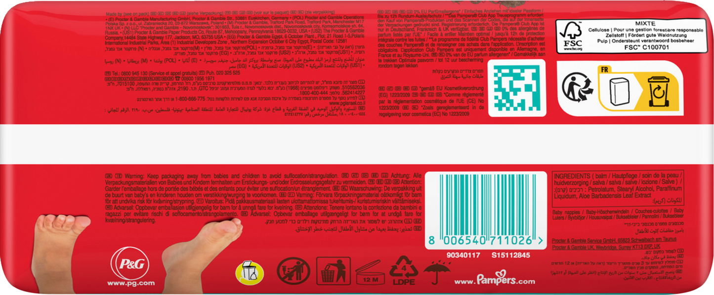 Pampers Baby Dry Pants T6 XL 15+ Kg (3x32 pz)