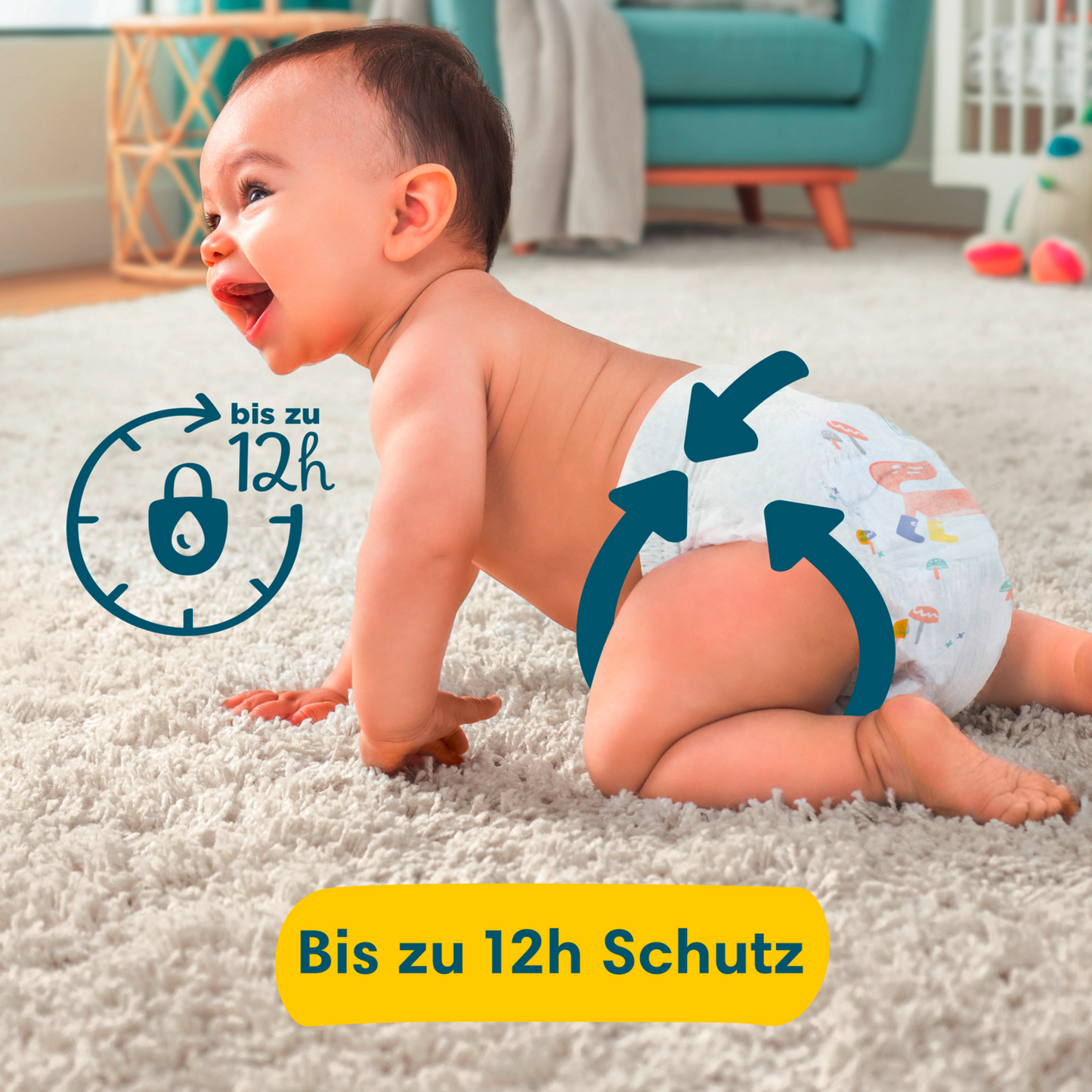 Pampers Premium Protection T6 XL 13+kg Box (144 pz)