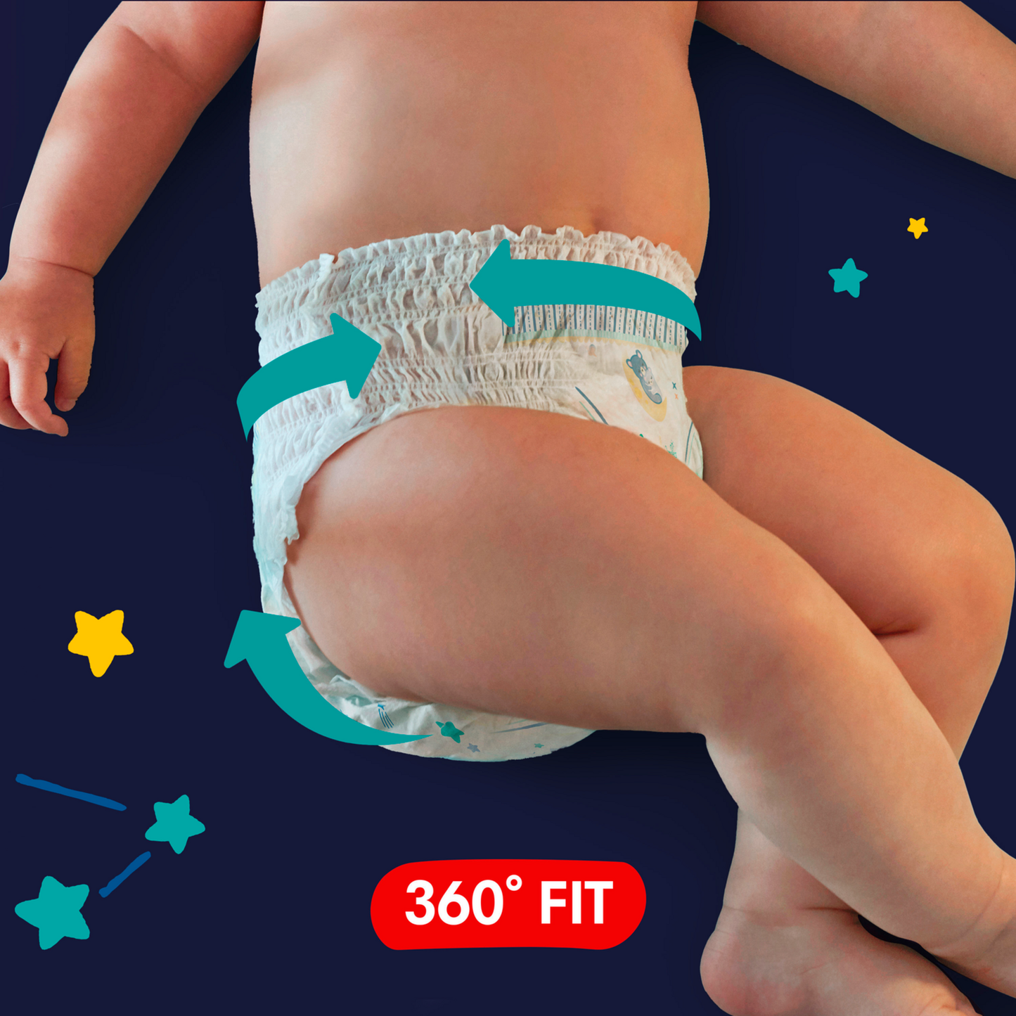 Pampers Baby-Dry Night Pants T5 Junior 12-17kg Box (160 pz)