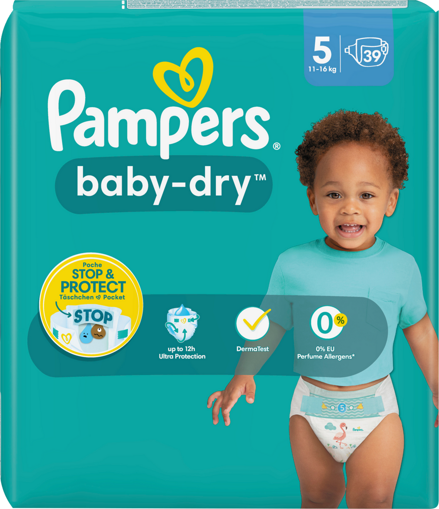 Pampers Baby-Dry T5 Junior 11-16kg (4x39 pz)