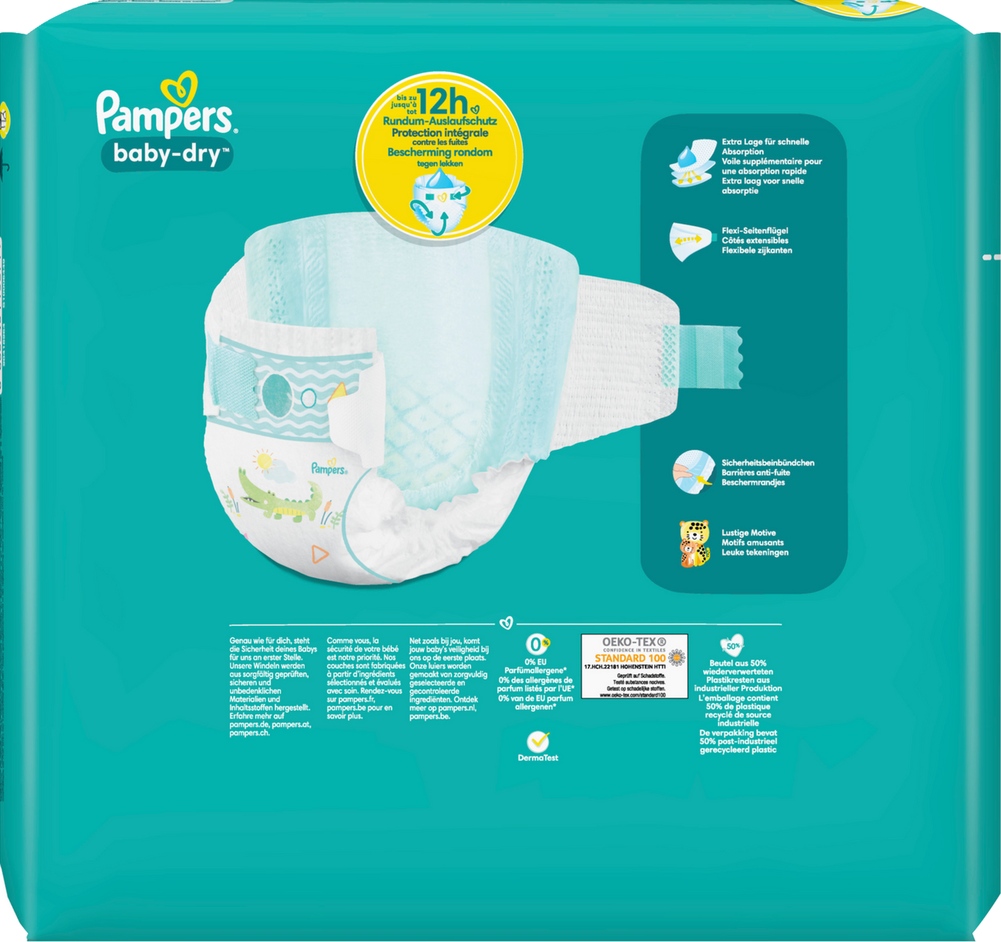 Pampers Baby Dry T6 XL 13-18 Kg (4x34 pz)