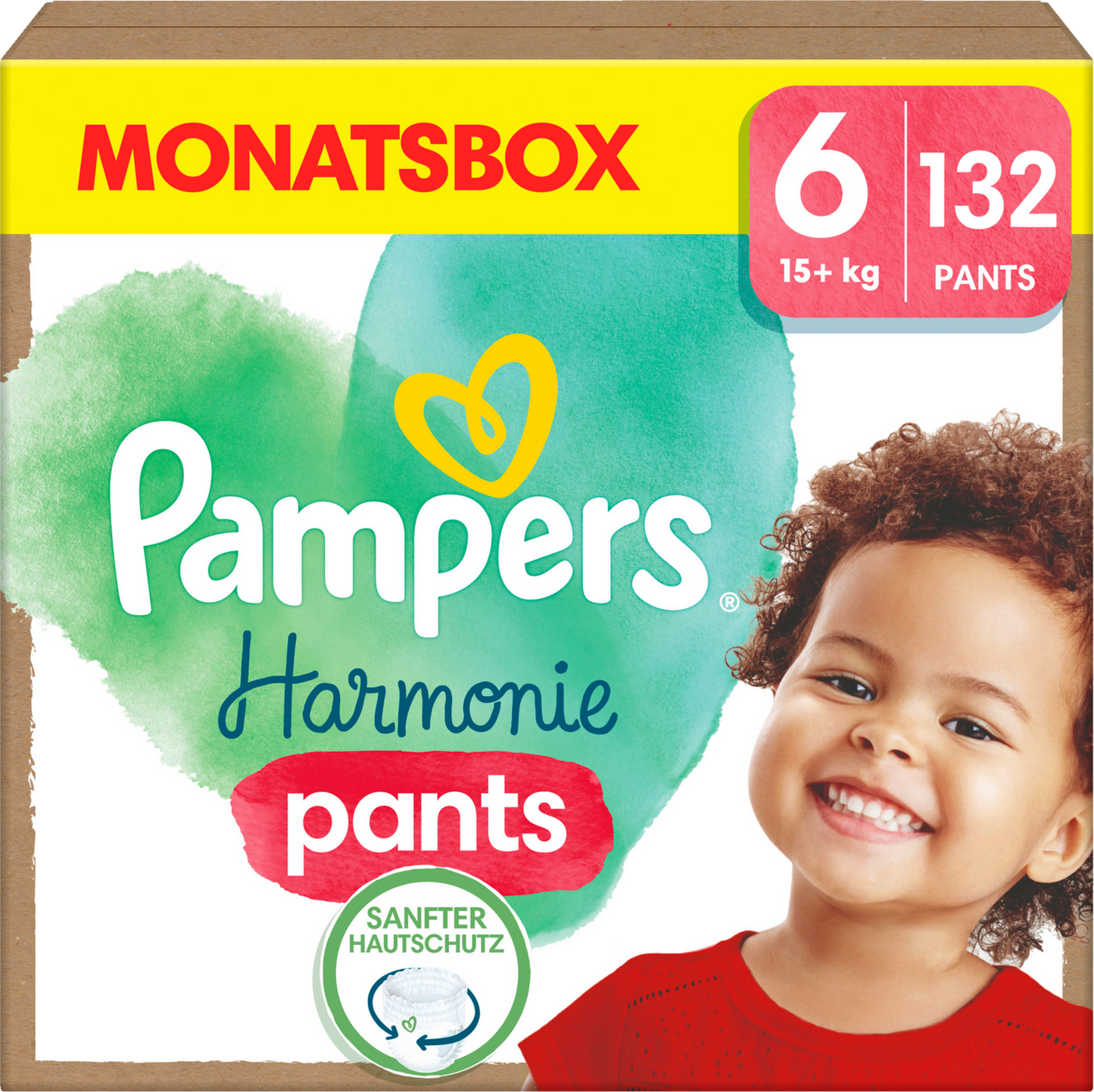 Pampers Harmonie Pants T6 Extra Large 15+kg Box (132 pz)