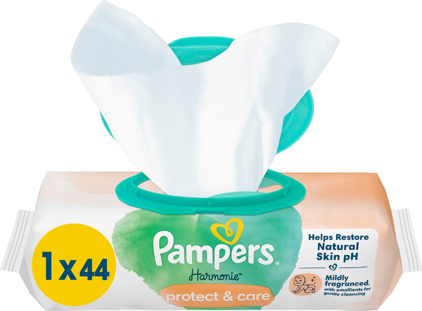 Pampers Harmonie Protect & Care Salviettine (44 pz)