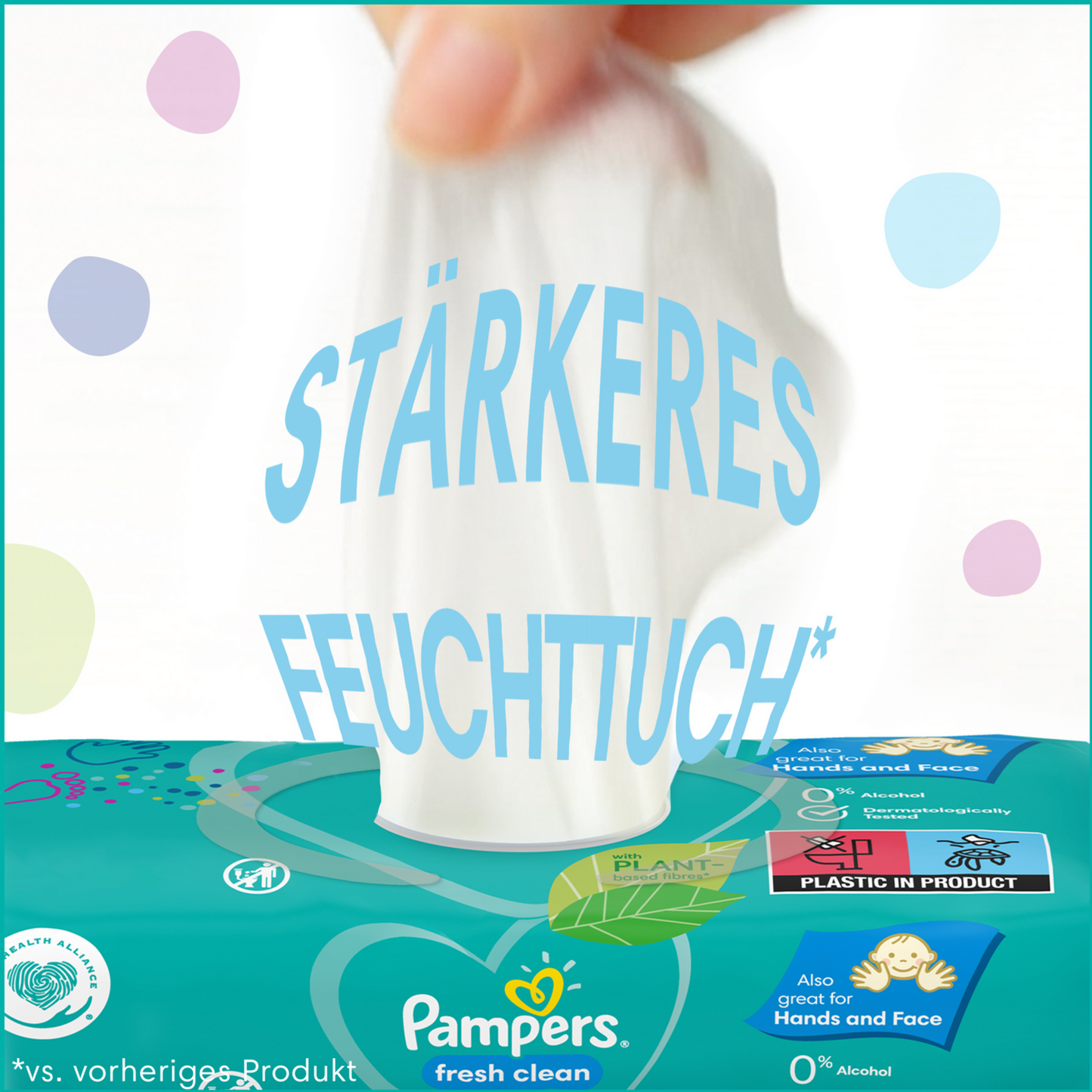 Pampers Fresh Clean Salviettine umide (80 pz)