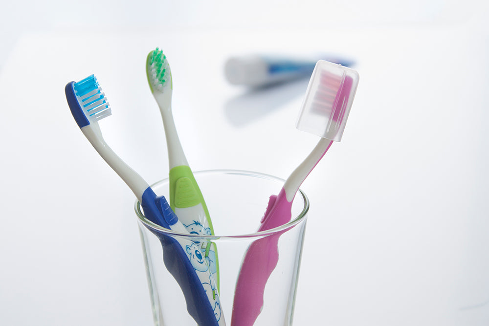 Brosse à dents pour enfants 3-7 ans bleue (1 pces)