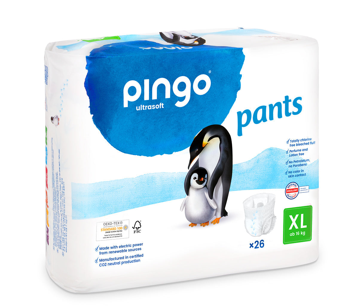 Pingo Pants T6 XL16+ Kg (26 pz)