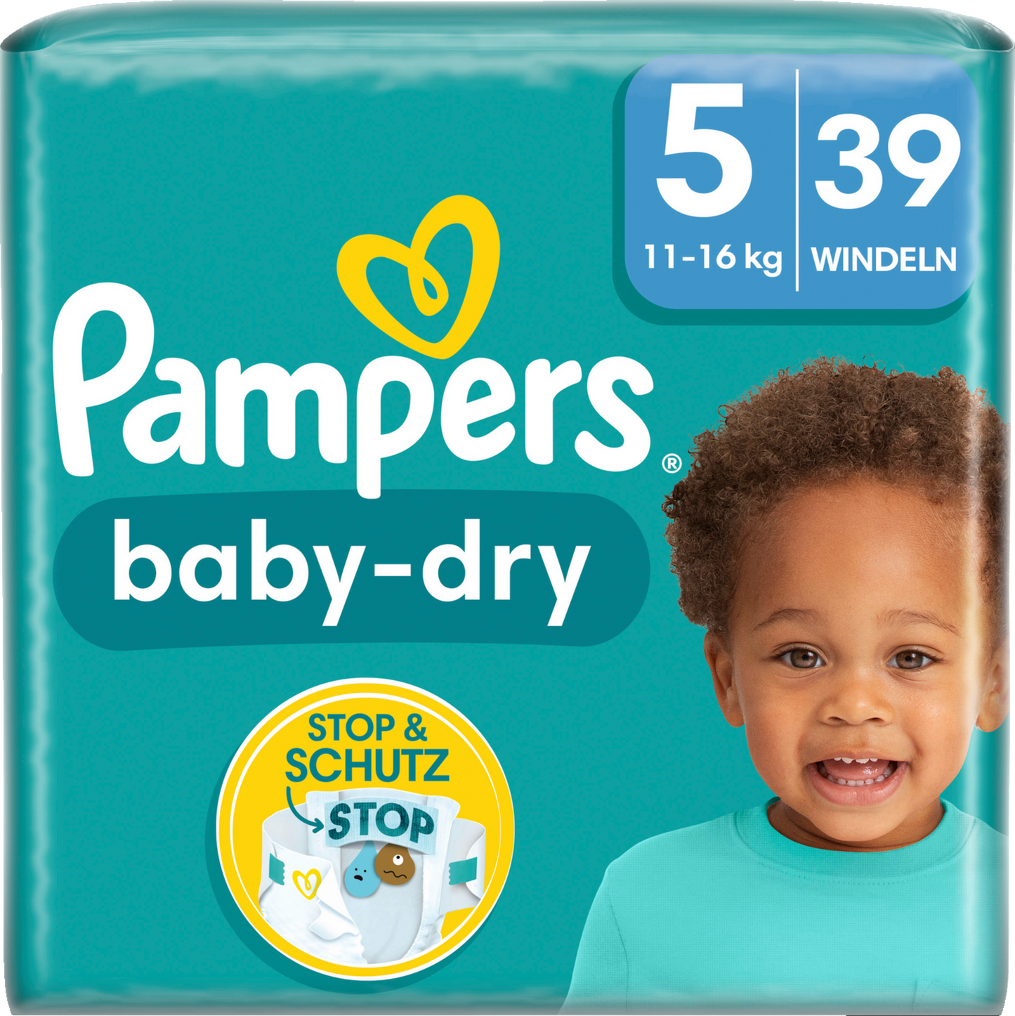 Pampers Baby-Dry T5 Junior 11-16kg (4x39 pz)