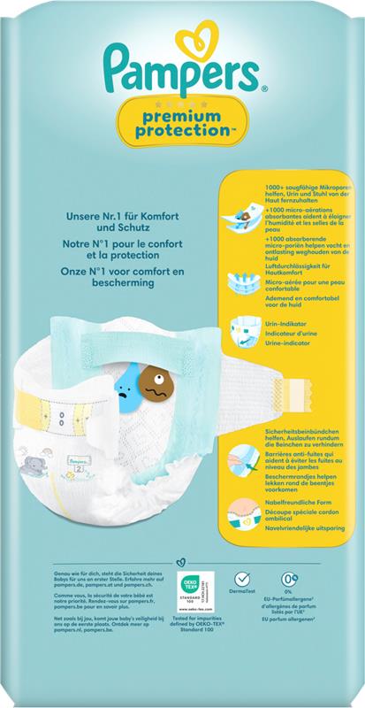 Pampers Premium Protection Gr.2 Mini 4-8kg (3x56 STK)