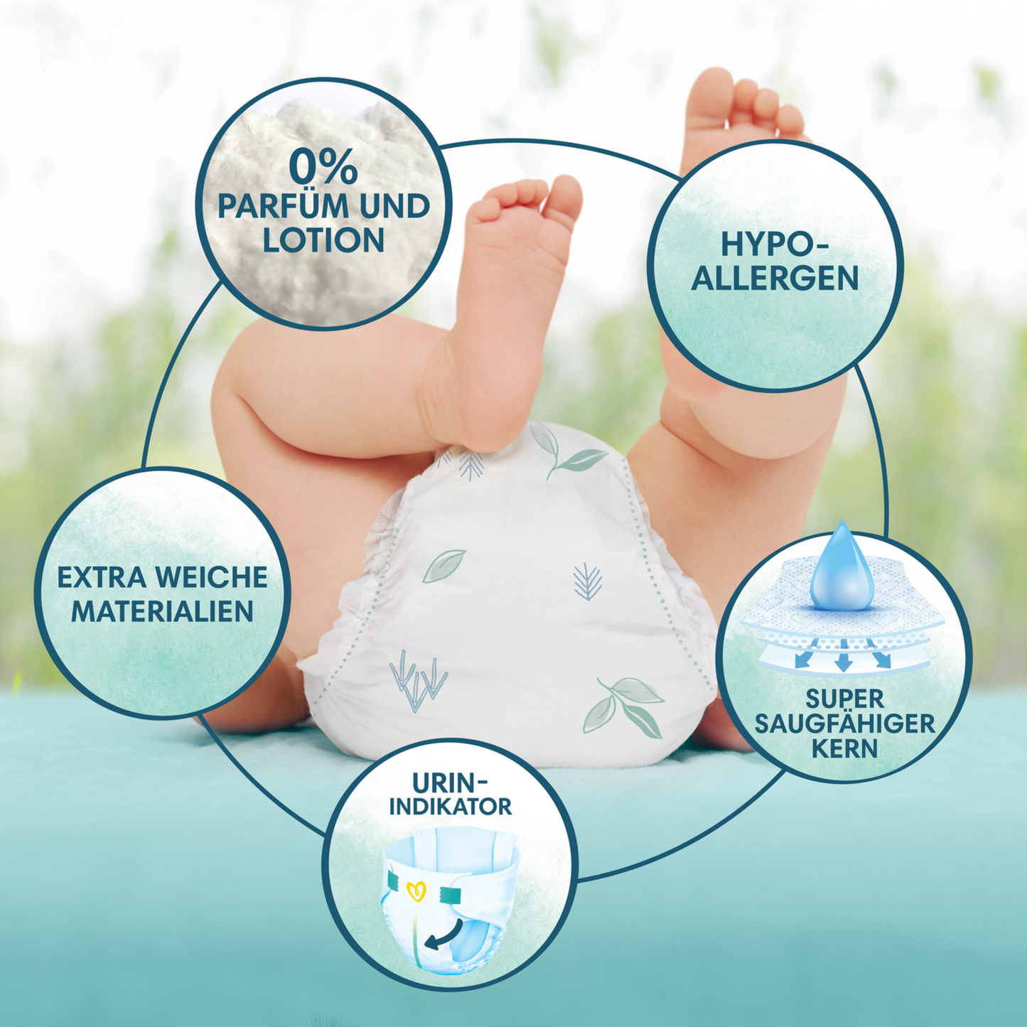 Pampers Harmonie T4 Maxi 9-14kg Box (174 pz)