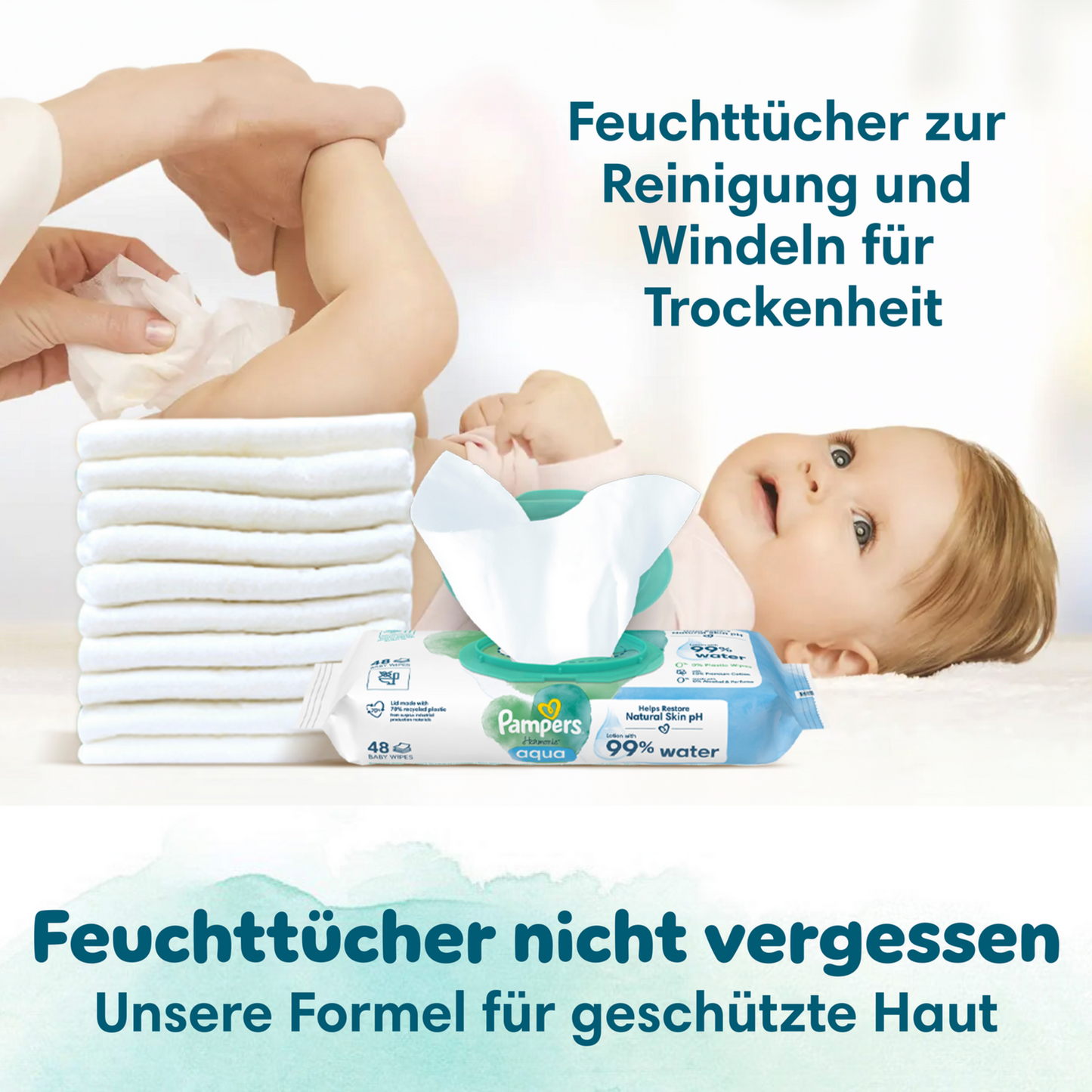 Pampers Harmonie T1 Newborn 2-5 Kg Box (180 pz)