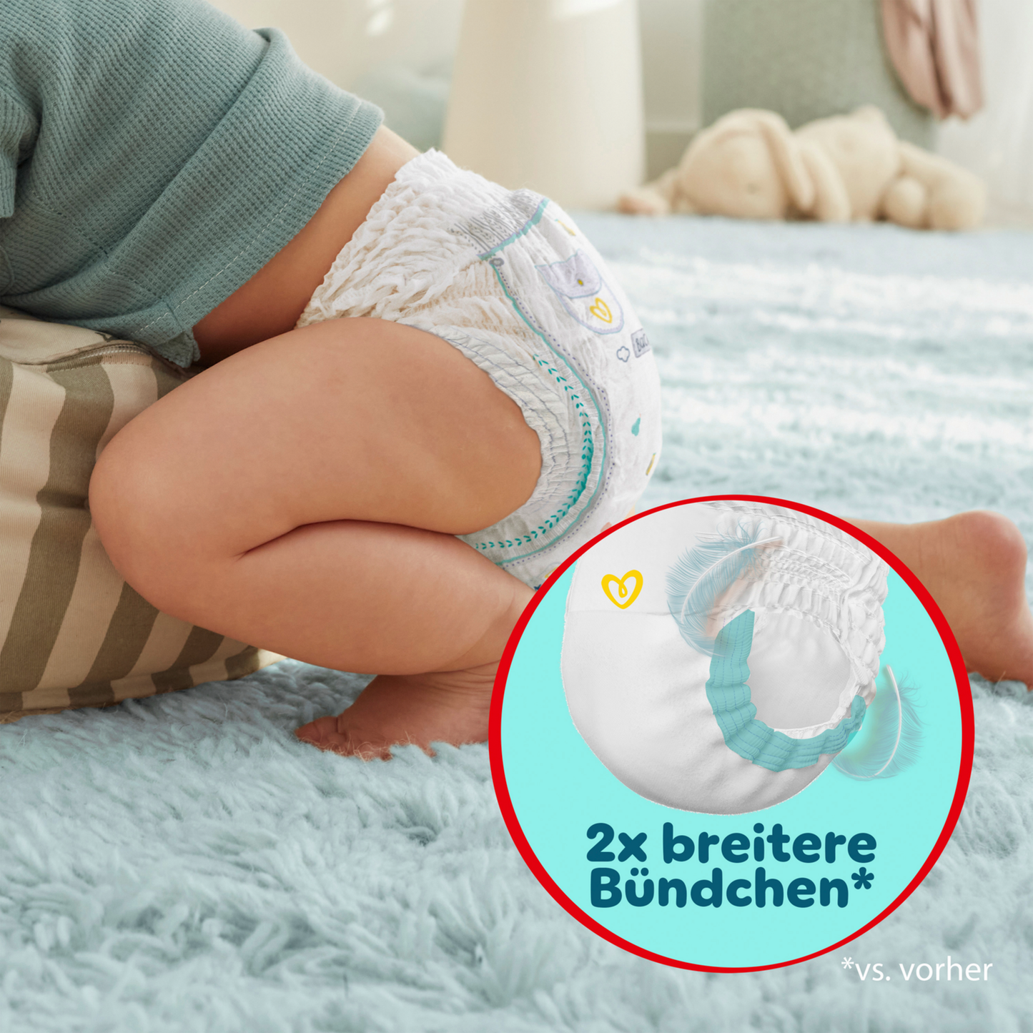 Pampers Premium Protection Pants T4 Maxi 9-15 Kg Box (168 pz)