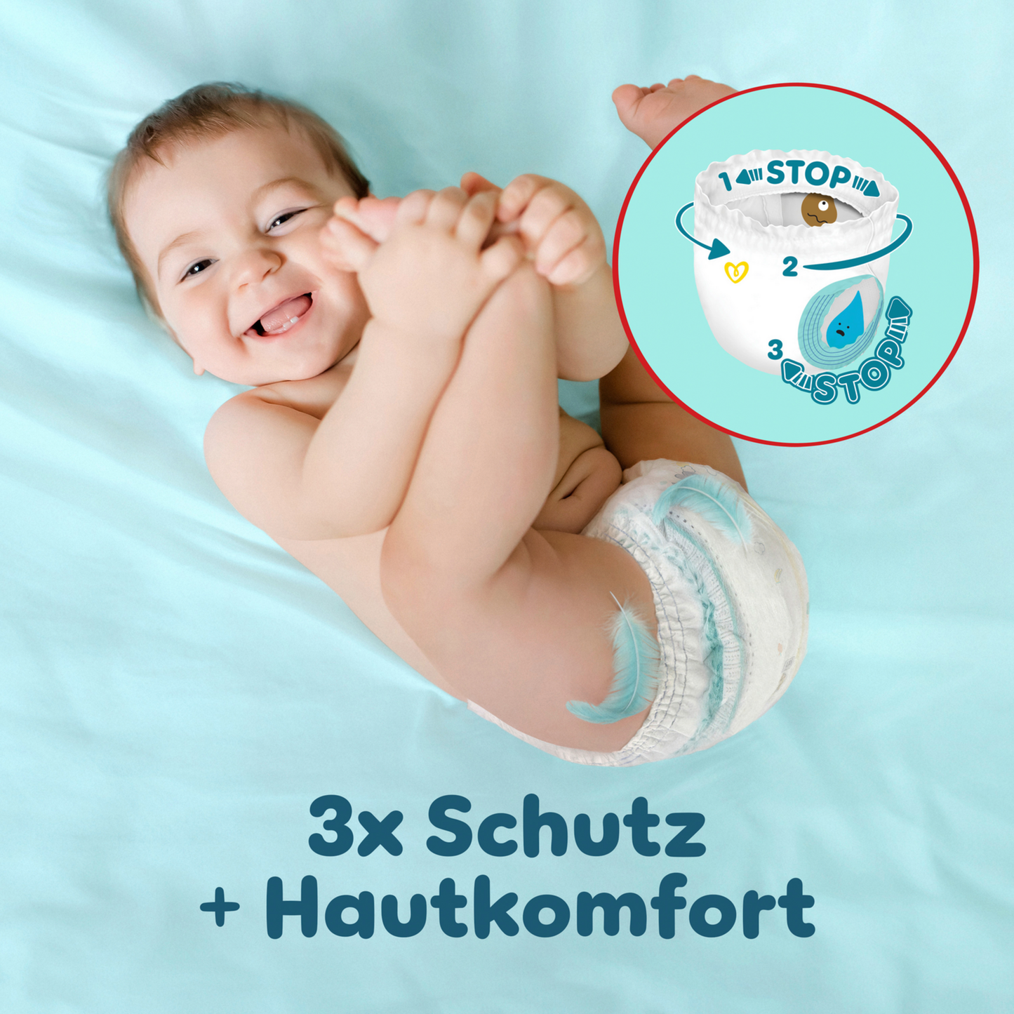 Pampers Premium Protection Pants T5 Junior 12-17 Kg Box (144 pz)