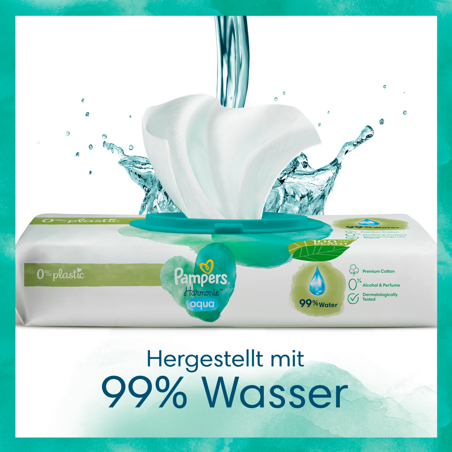 Pampers Harmonie Aqua Salviettine (48 pz)