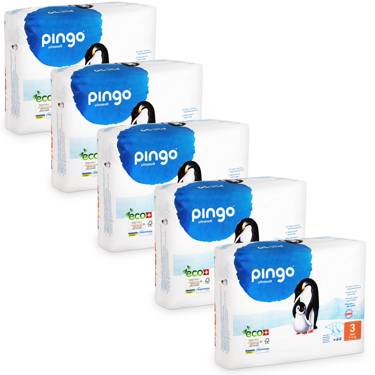 Pingo T3 Midi Box mensile (220 pz)