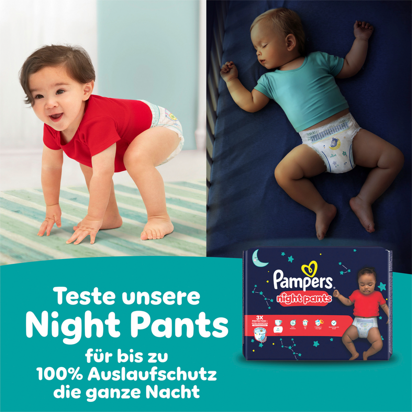 Pampers Baby-Dry PANTS T8 XXXL 17+kg Box (117 pz)