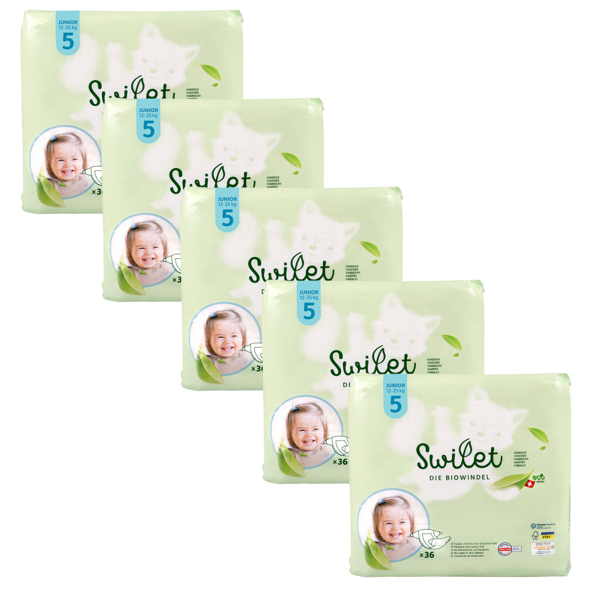 Swilet T5 Junior Box mensile (180 pz)