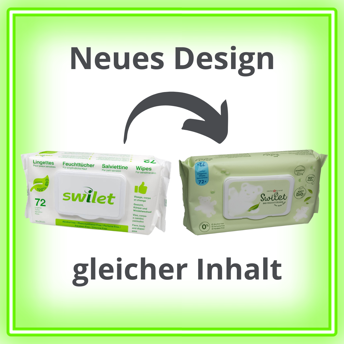 Swilet Salviettine Bio (72 pz)