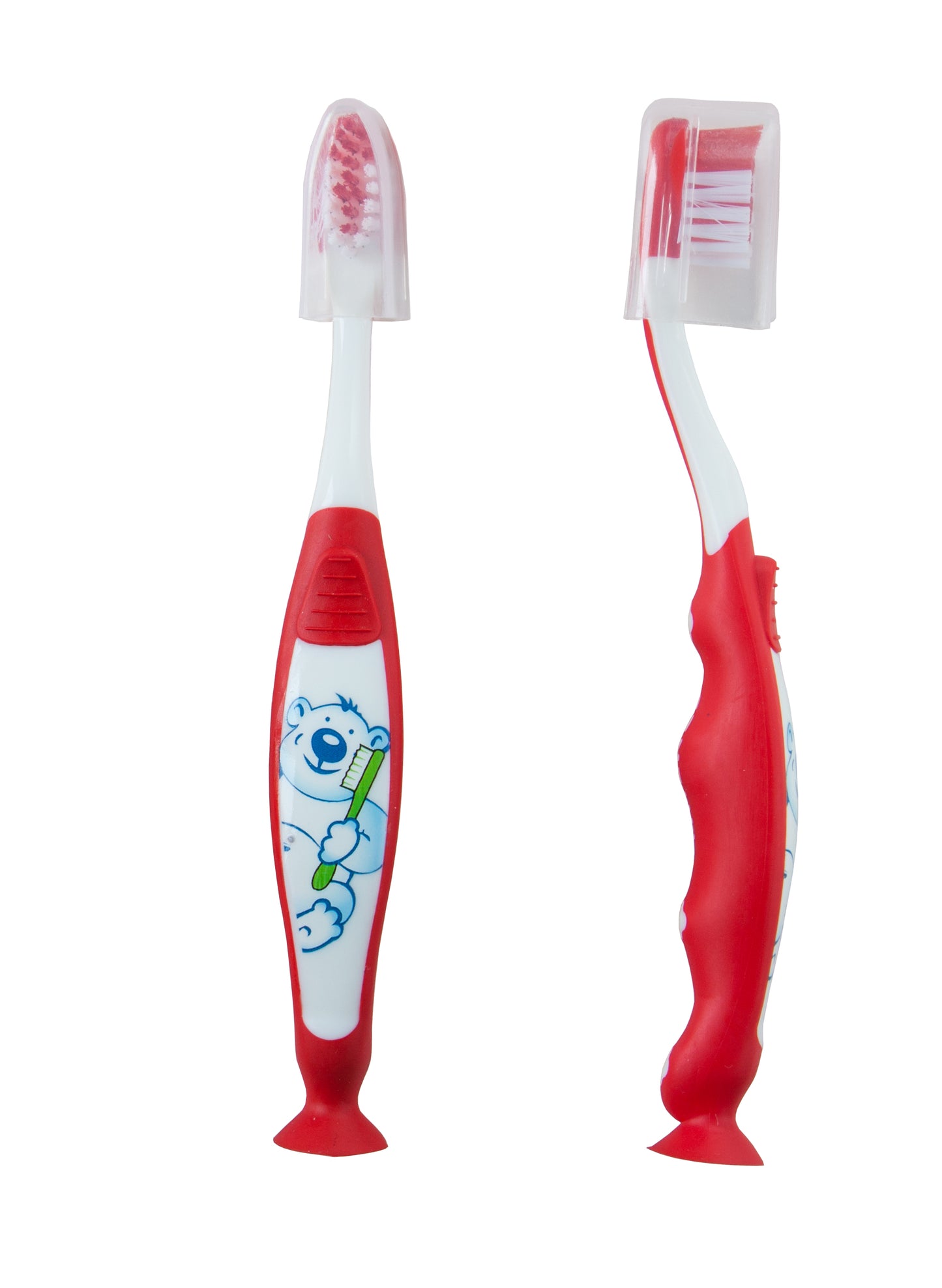 Spazzolino per bambini 3-7 anni rosso (1 pz)