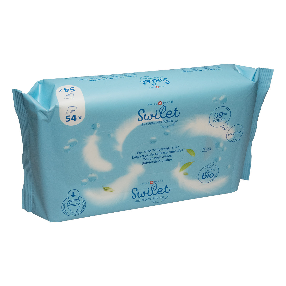 Swilet Bio Carta igienica umida (54 pz)