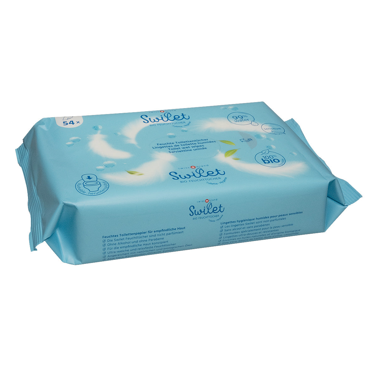 Swilet Bio Carta igienica umida (54 pz)
