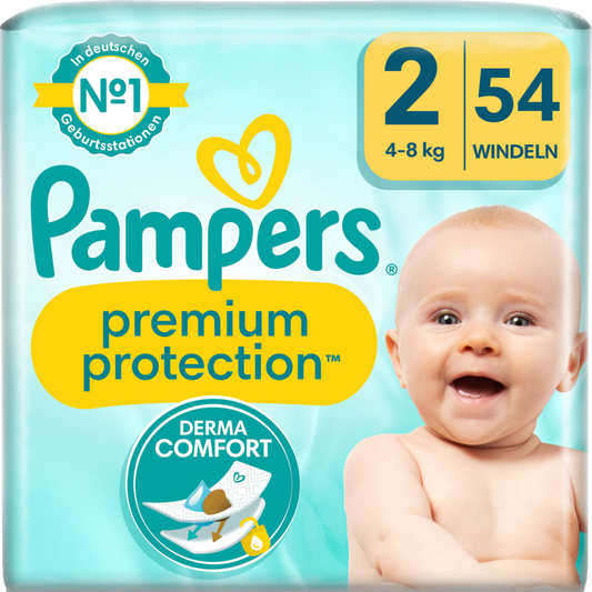 Pampers Premium Protection T2 Mini 4-8kg (3x54 pces) 