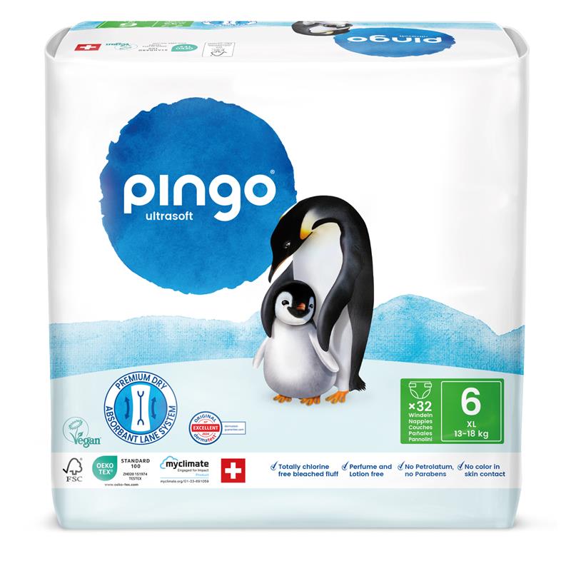 Pingo T6 XL  (3-18 kg) Doppio sacchetto (2 x 32 pz)