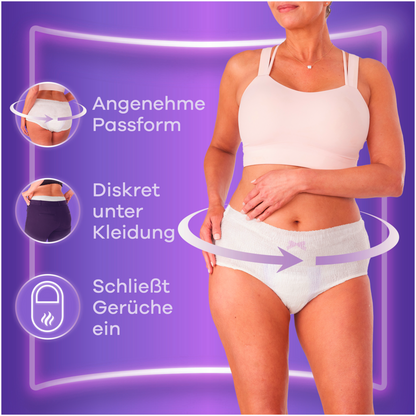 Always Discreet Inkontinenz-Höschen Plus Gr M (36 STK) Monatspaket