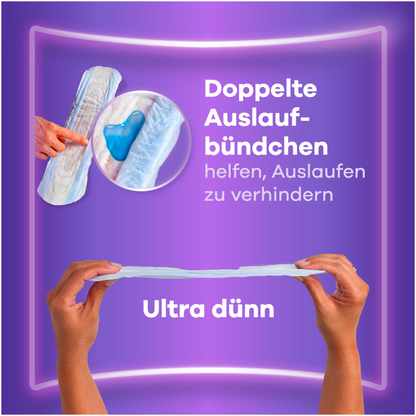 Always Discreet Inkontinenz-Einlagen Long Plus (64 STK) Monatspaket