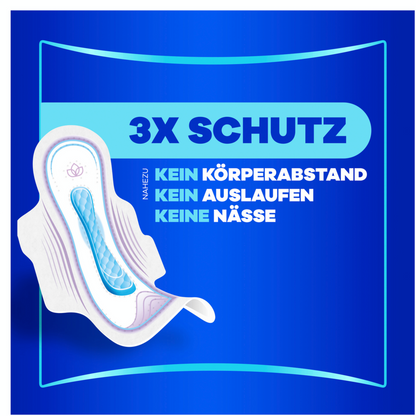 Always Ultra Day Long Plus Serviettes Hygiéniques à Ailettes Taille 3 (84 pces) Paquet mensuel