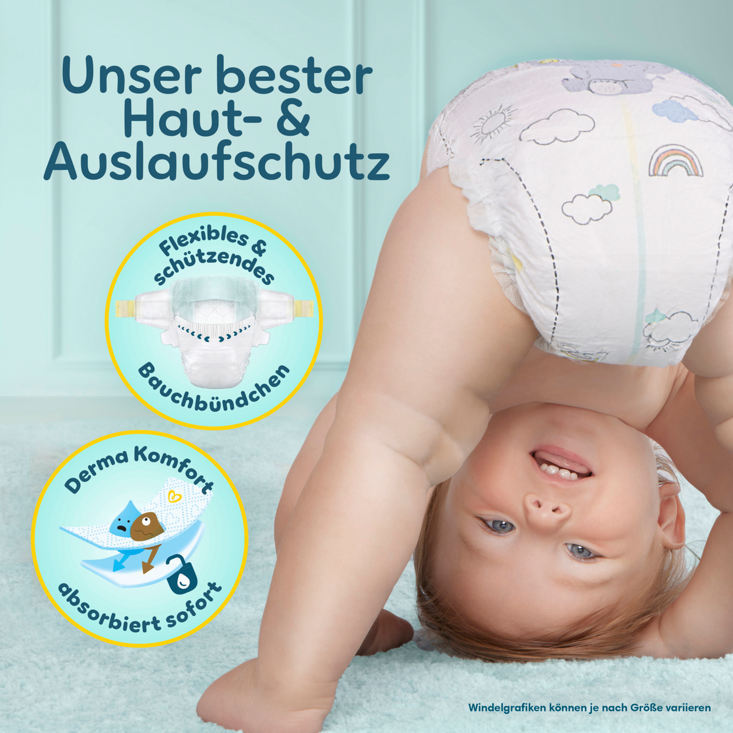 Pampers Premium Protection Gr.2 Mini 4-8kg (3x56 STK)