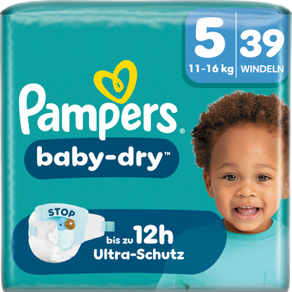 Pampers Baby-Dry T5 Junior 11-16kg (4x39 pz) 