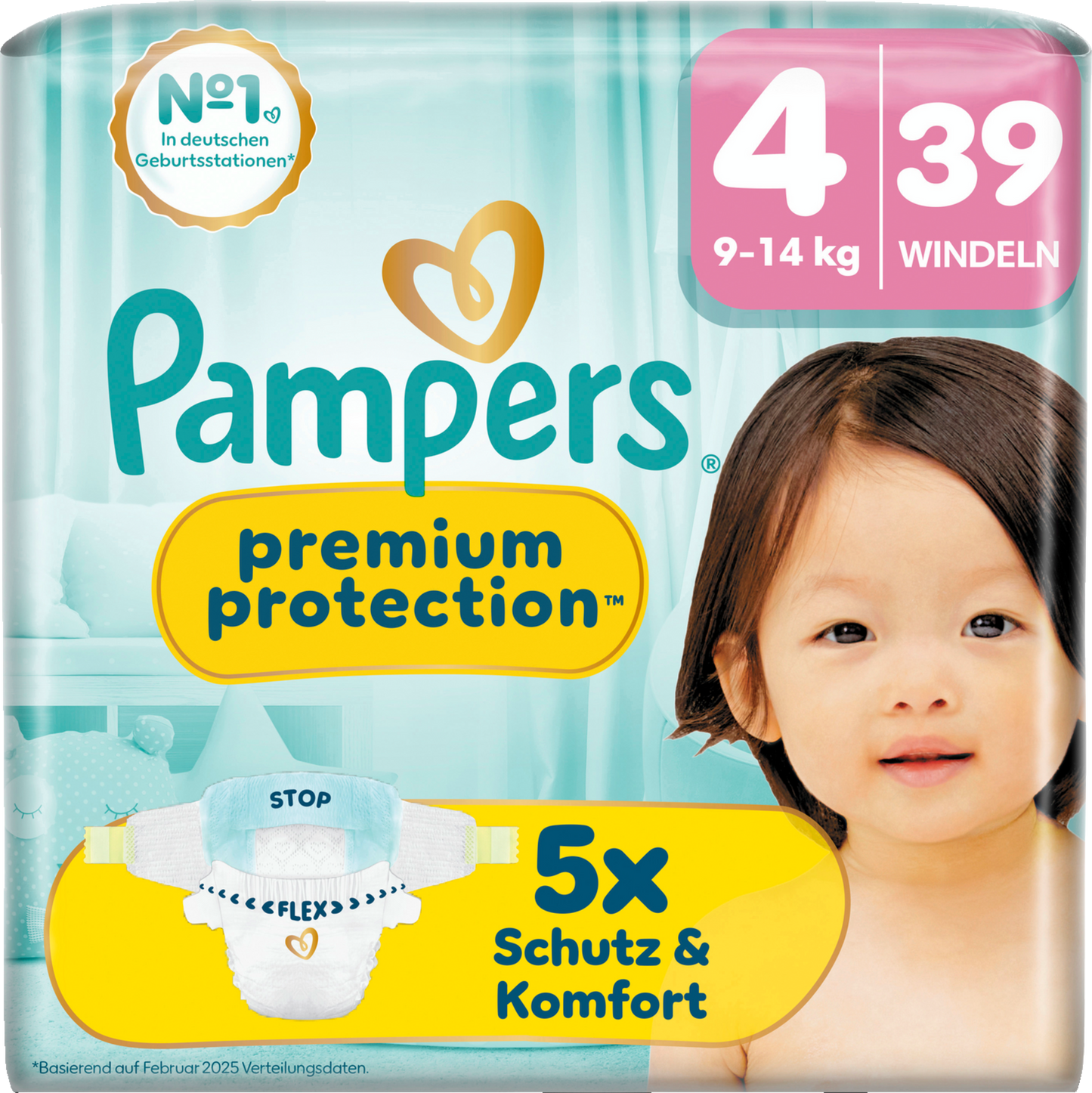 Pampers Premium Protection T4 Maxi 9-14kg (4x39 pz)
