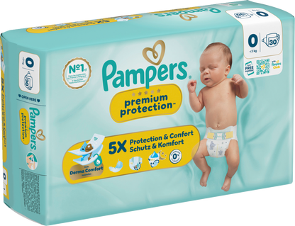 Pampers Premium Protection T0 Micro <3kg  3x30 pz