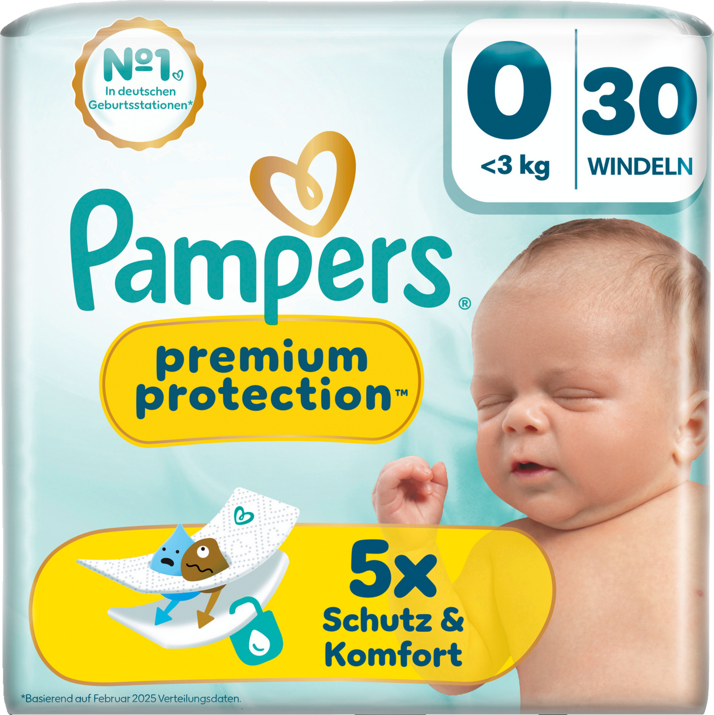 Pampers Premium Protection T0 Micro <3kg  3x30 pz