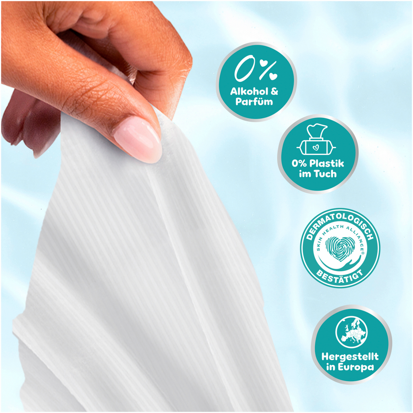 Lingettes Pampers 99% eau (60 pces)