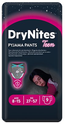 Huggies DryNites® culottes pour la nuit 8-15 ans (27-57 kg) fille (9 pces)