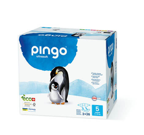 Pingo T5 Junior (12-25 kg) Carton (2 x 36 pces)