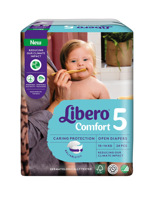 Libero T5 Maxi+ 10-14 kg (4x24 pces)