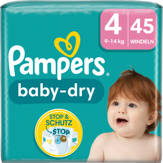 Pampers Baby-Dry T4 Maxi 9-14kg (4x45 pces)