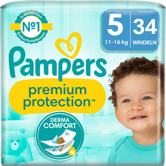 Pampers Premium Protection T5 Junior 11-16kg (4x34 pces)