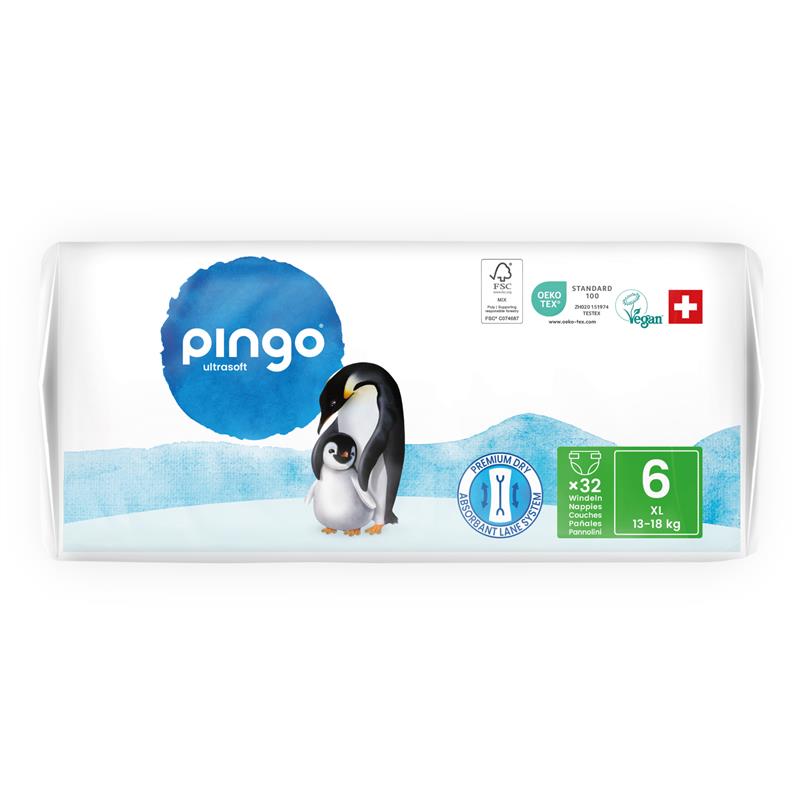 Pingo T6 XL  (3-18 kg) Doppio sacchetto (2 x 32 pz)