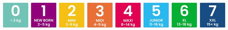 Pingo T7 XXL Pack mensuel (150 pces)