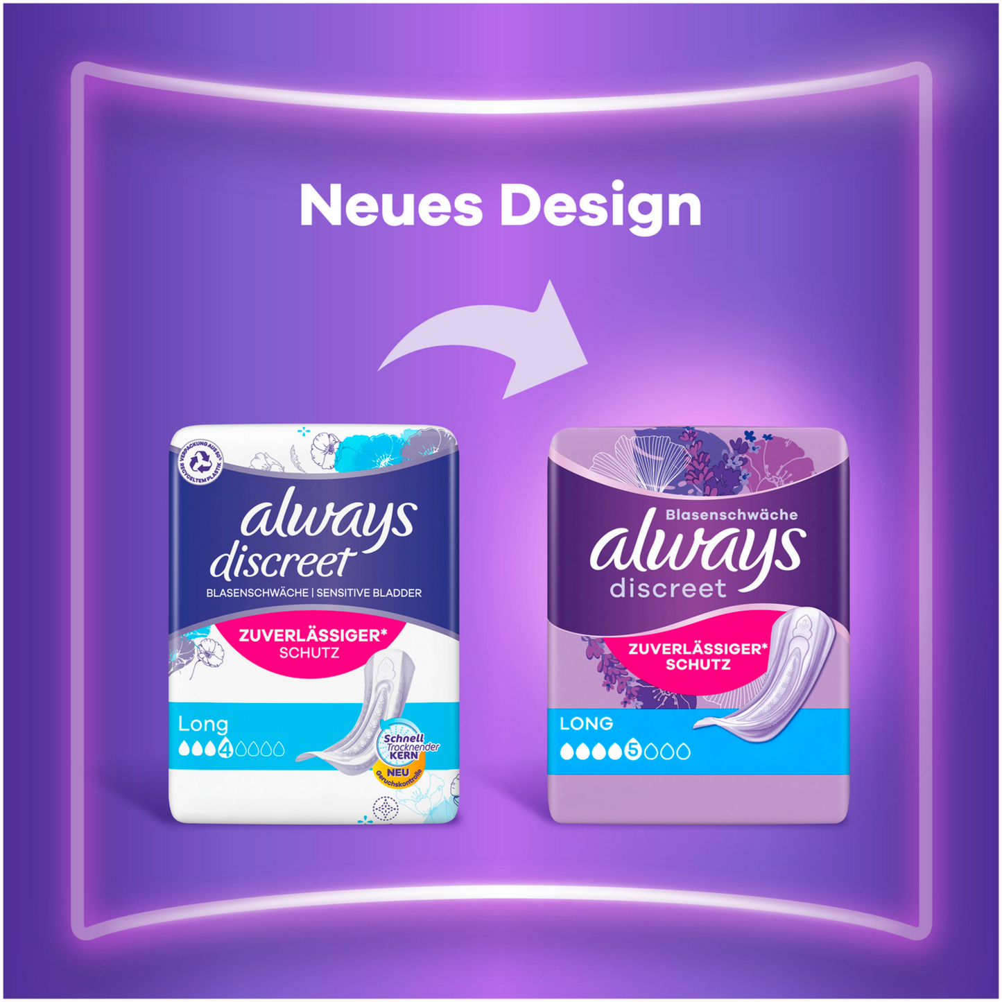 Always Discreet Assorbenti Per Incontinenza Long (80 pz) Confezione Mensile