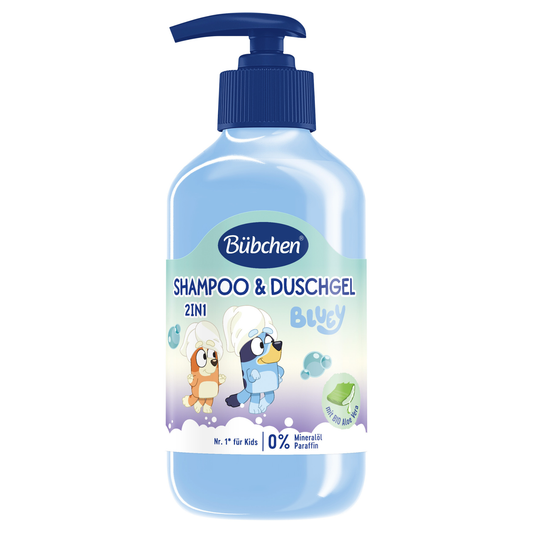 Bübchen Shampooing & Gel Douche 2 en 1 Bluey 250ml