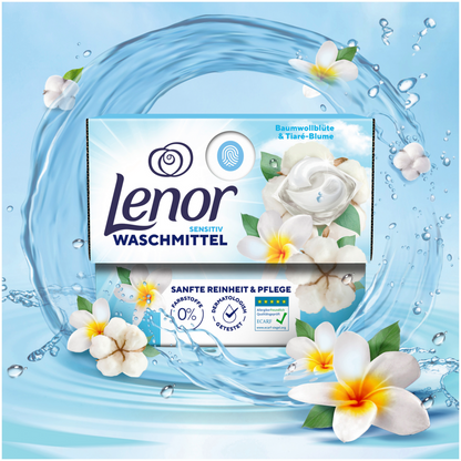 Lenor All-in-1 Pods Sensitive 15 Charges de Lavage
