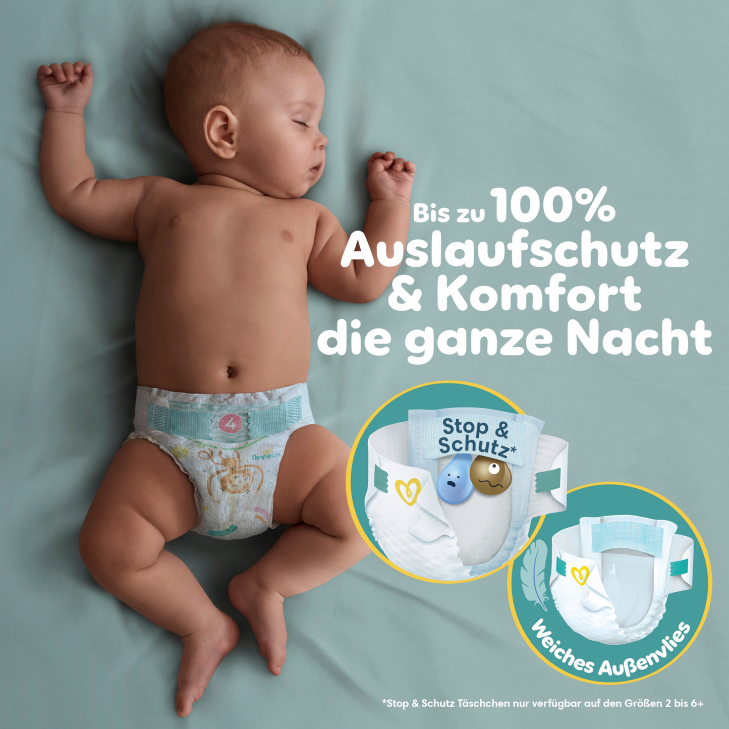 Pampers Baby-Dry T8 XXXL 17+kg (120 pz) Box