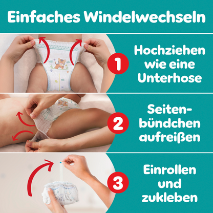 Pampers Baby-Dry PANTS Gr. 9 XXXXL 19+kg (108 STK) Monatsbox