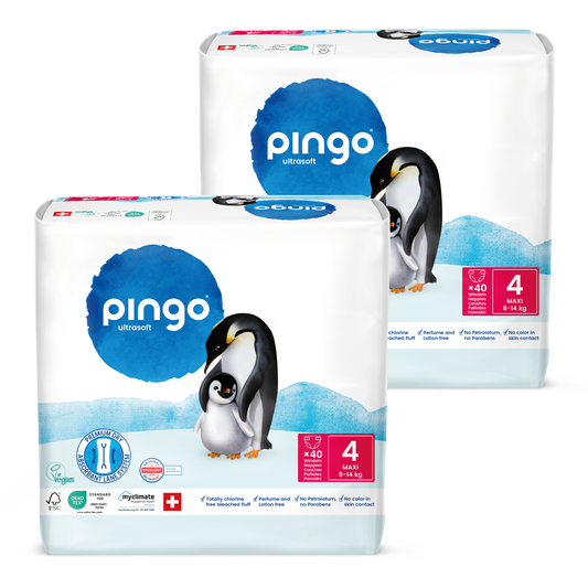 Pingo T4 Maxi (8-14 kg) double sac  (2 x 40 pces)